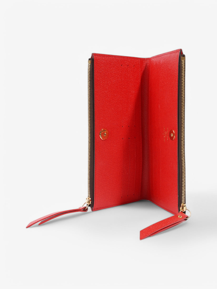 Louis Vuitton Adele Monogram / Red Coated Canvas Image 4