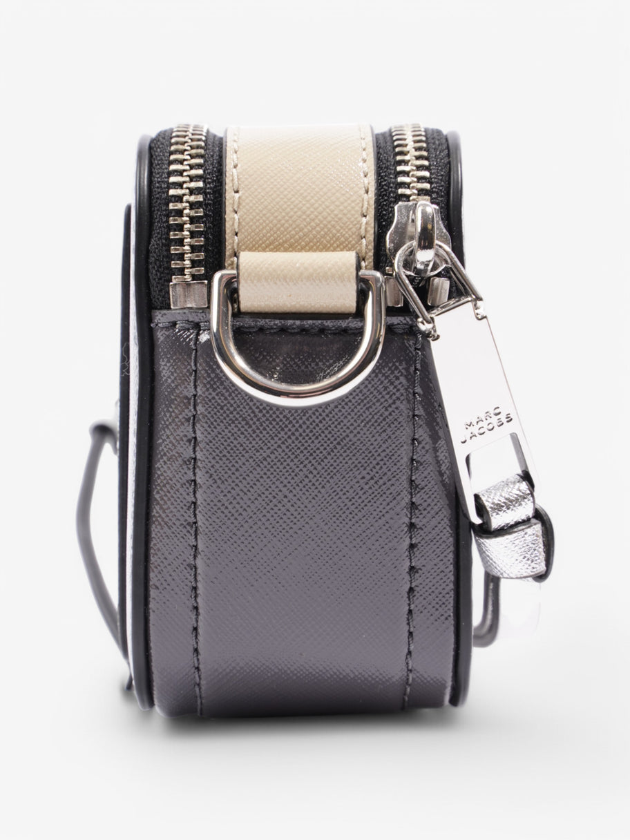 Marc Jacobs Snapshot Bag Grey / Silver Leather Image 5