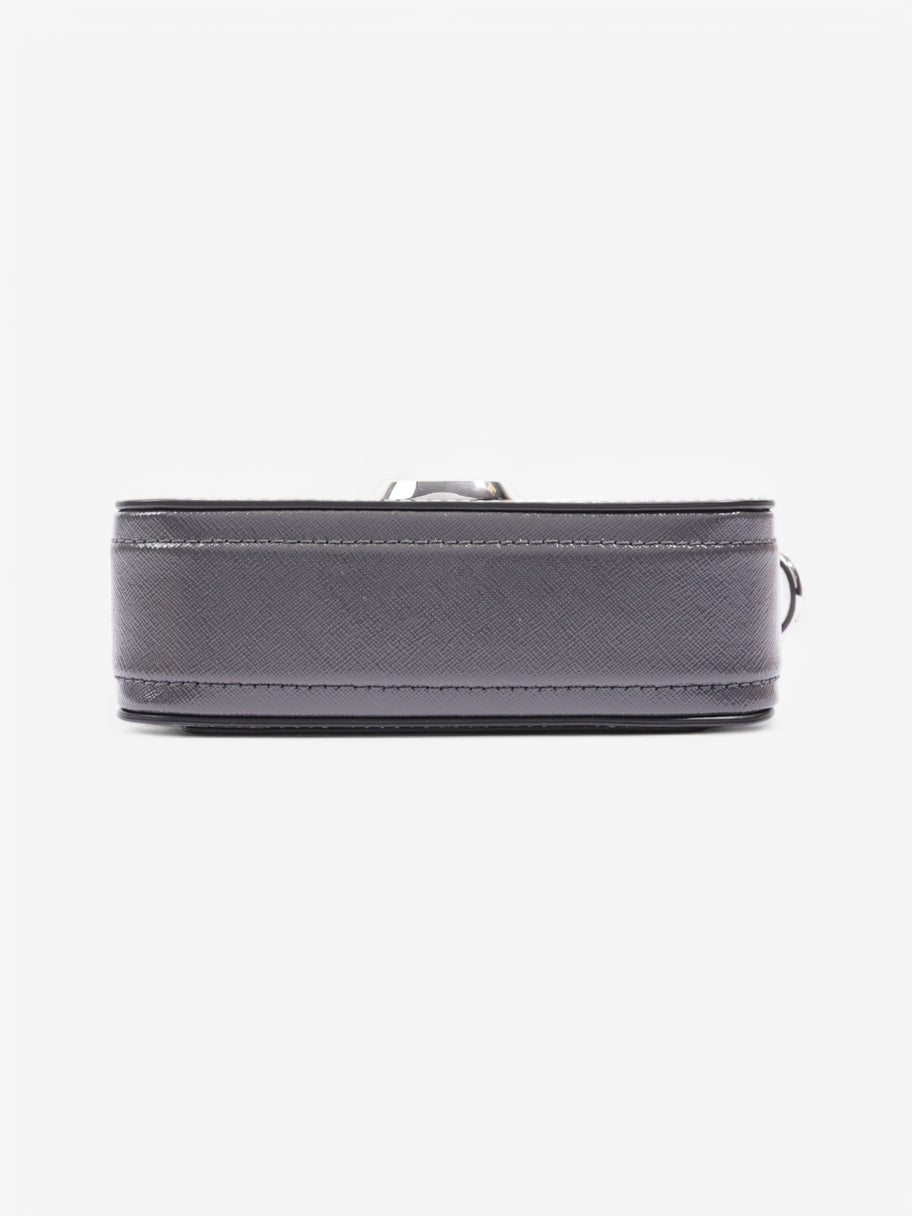 Marc Jacobs Snapshot Bag Grey / Silver Leather Image 6