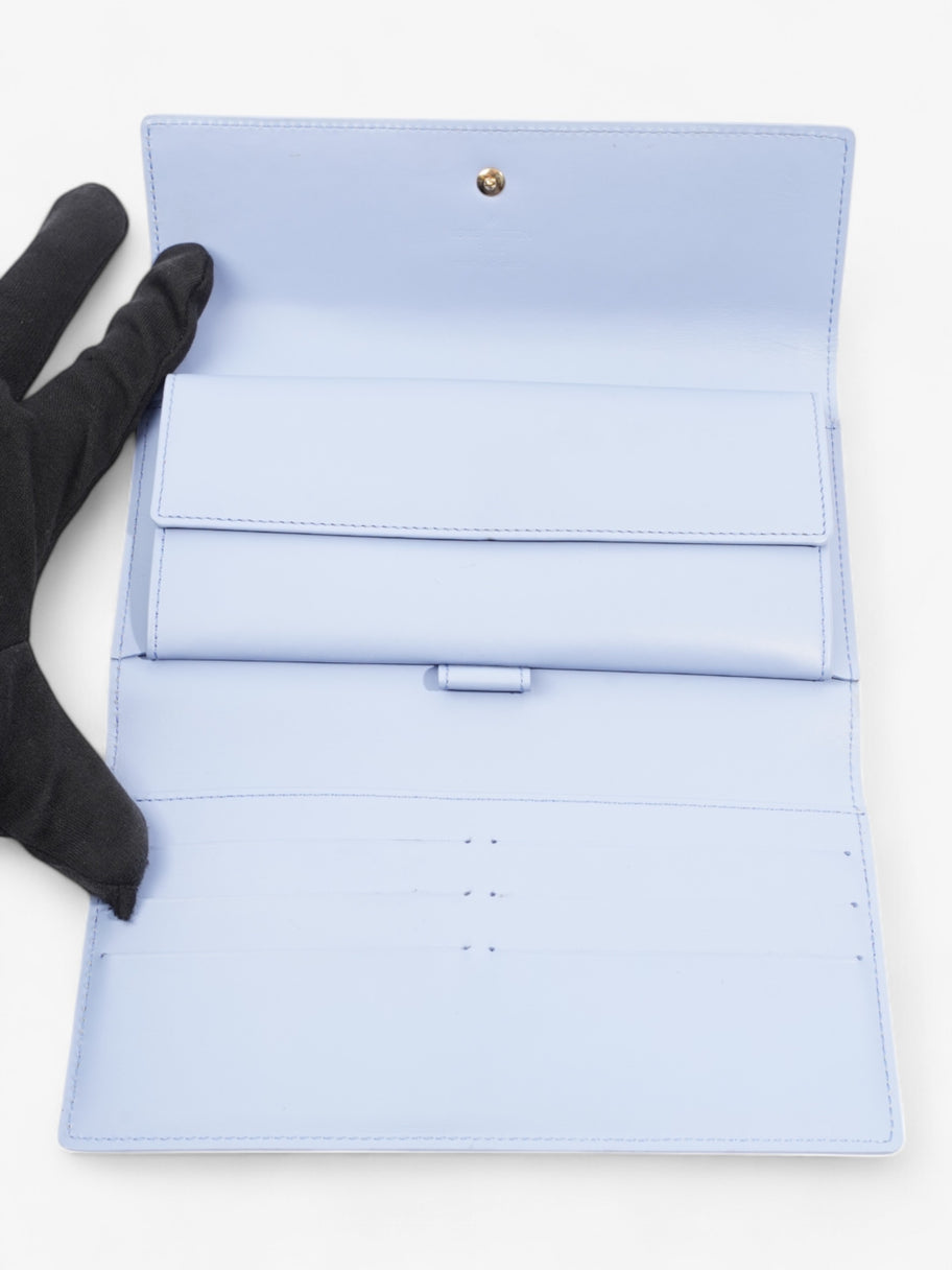 Louis Vuitton Sarah Wallet Monogram Vernis / Pale Blue Vernis Leather Image 6