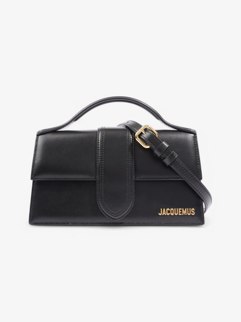  Jacquemus Le Bambino Black Leather Grande