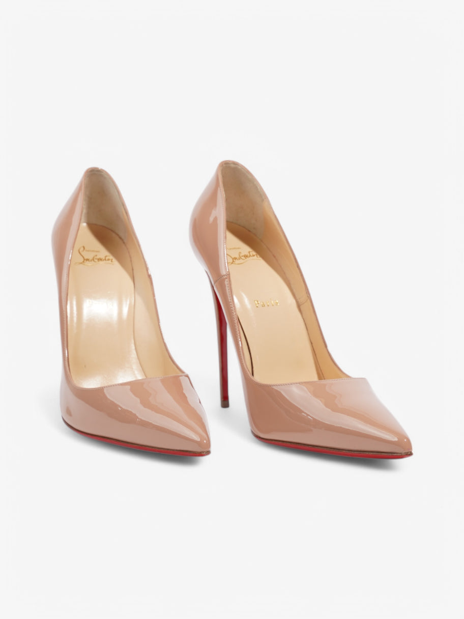 Christian Louboutin So Kate 120 Nude Patent Leather EU 42 UK 9 Image 2