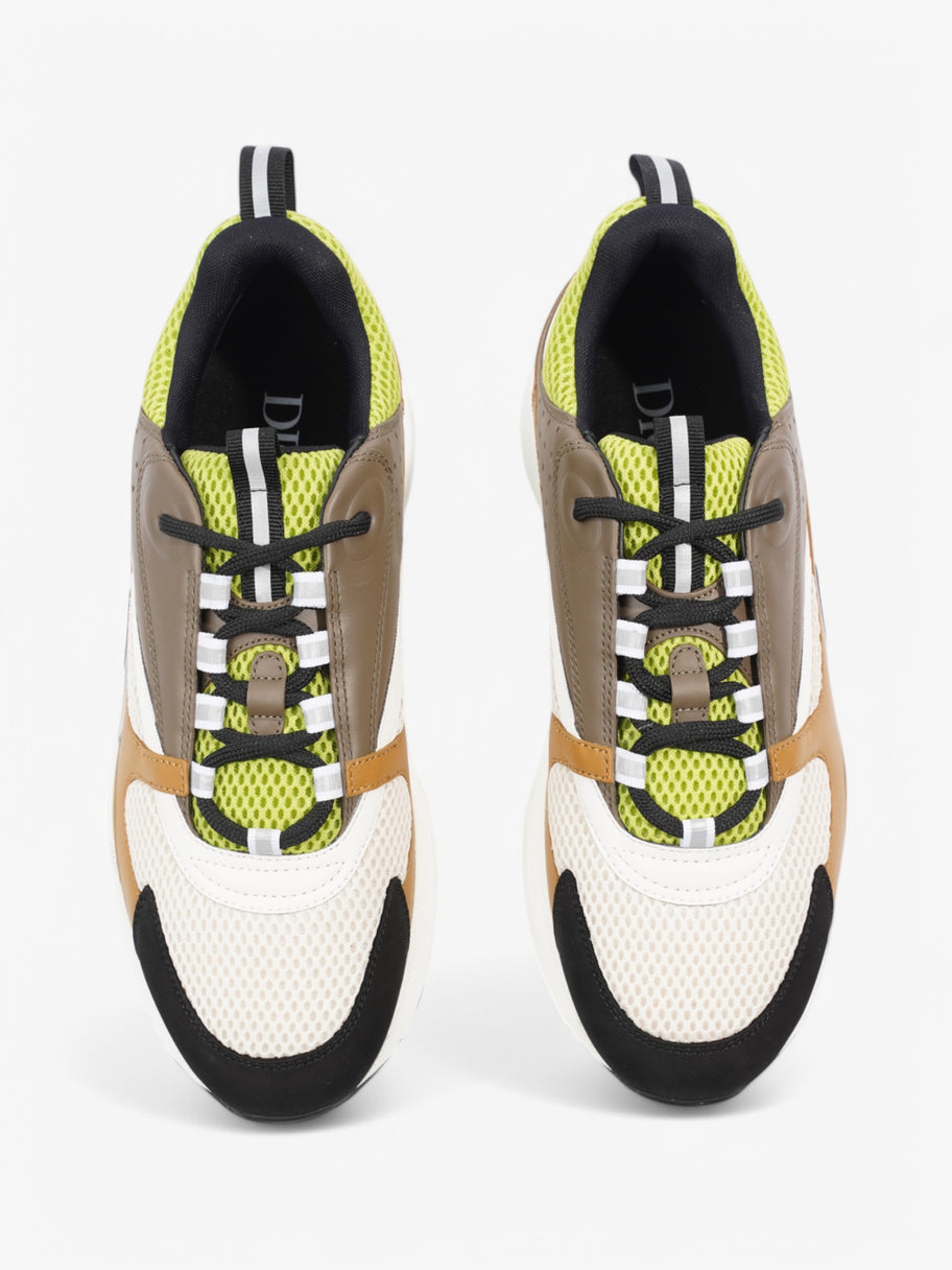 Christian Dior B22 White  / Brown / Green Mesh EU 44 UK 10 Image 8