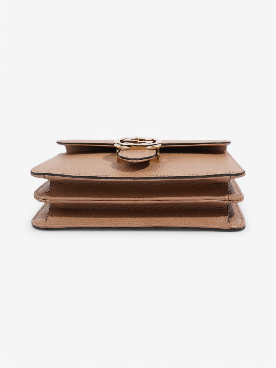 Gucci Dollar Interlocking GG Bag Beige Leather Small Image 6