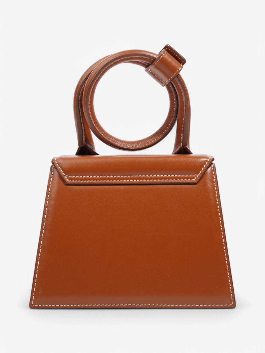 Jacquemus Le Chiquito Noeud Light Brown Leather Image 4