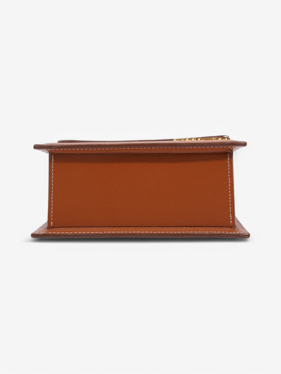 Jacquemus Le Chiquito Noeud Light Brown Leather Image 6