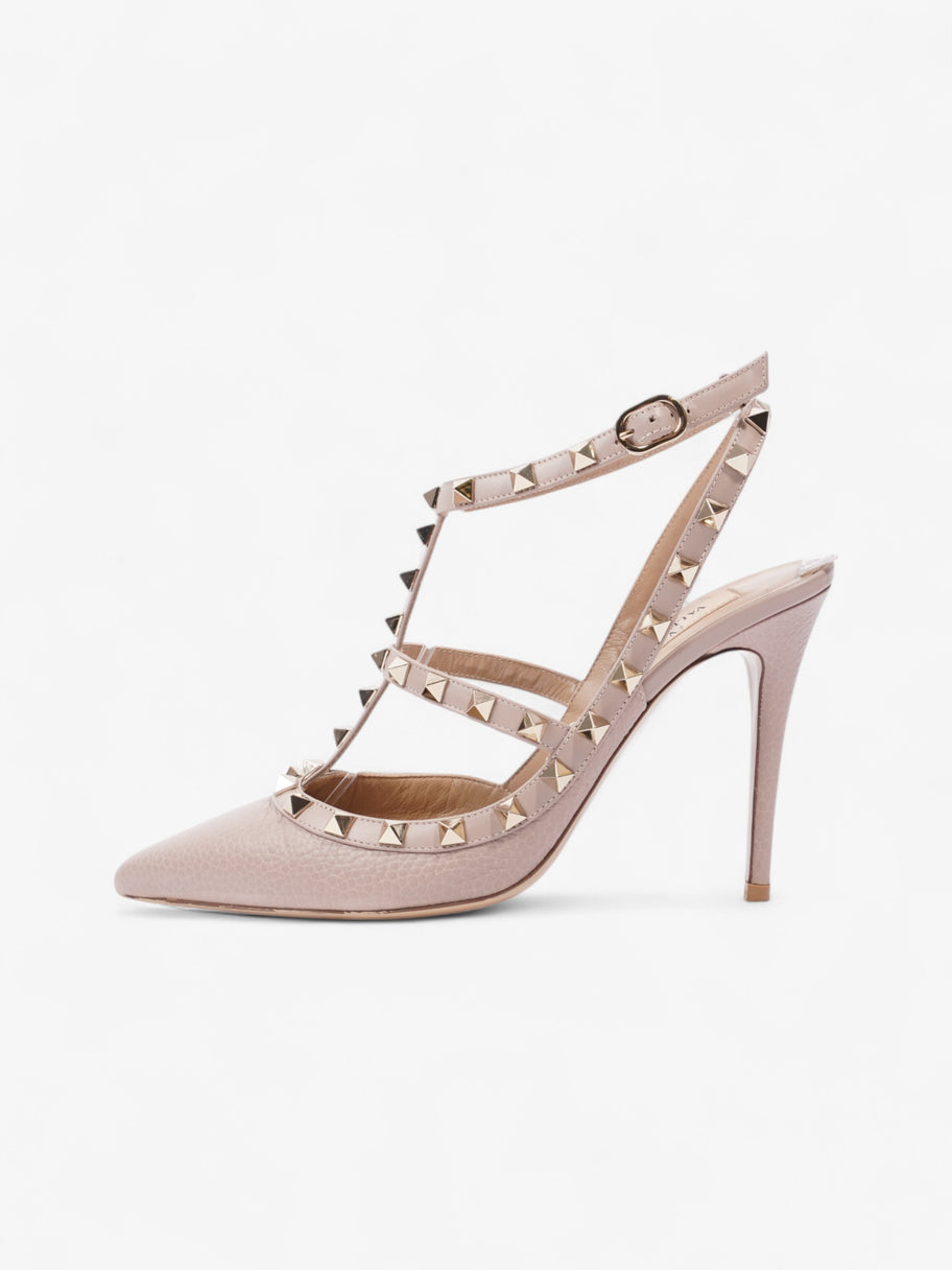 Valentino Rockstud Heels 100 Nude Leather EU 39 UK 6 Image 5