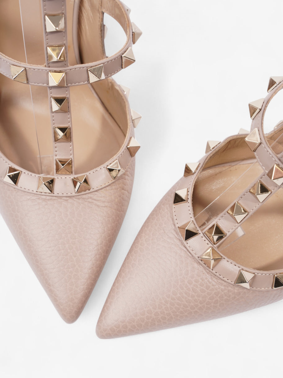 Valentino Rockstud Heels 100 Nude Leather EU 39 UK 6 Image 9