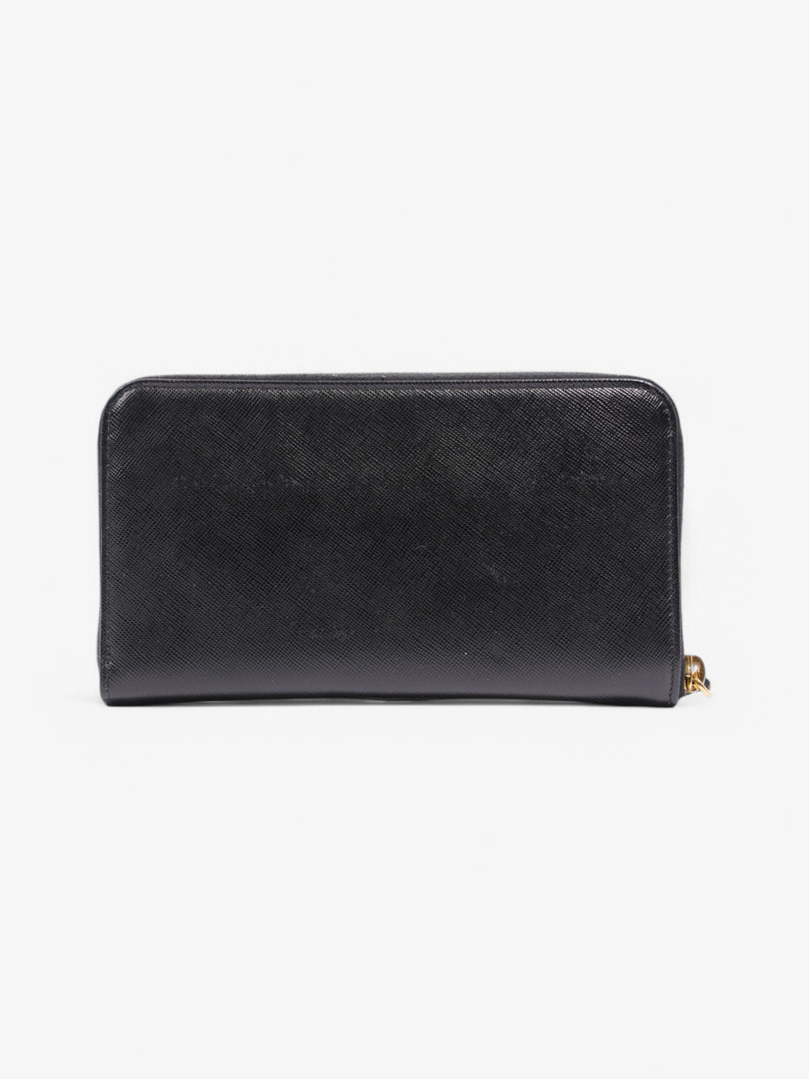Prada Prada Saffiano Wallet Black Saffiano Leather Large Image 2