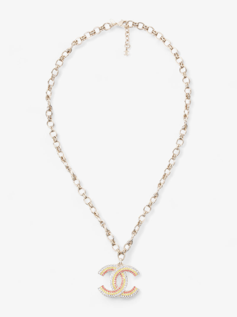  CC Necklace Multicolour Base Metal 78cm