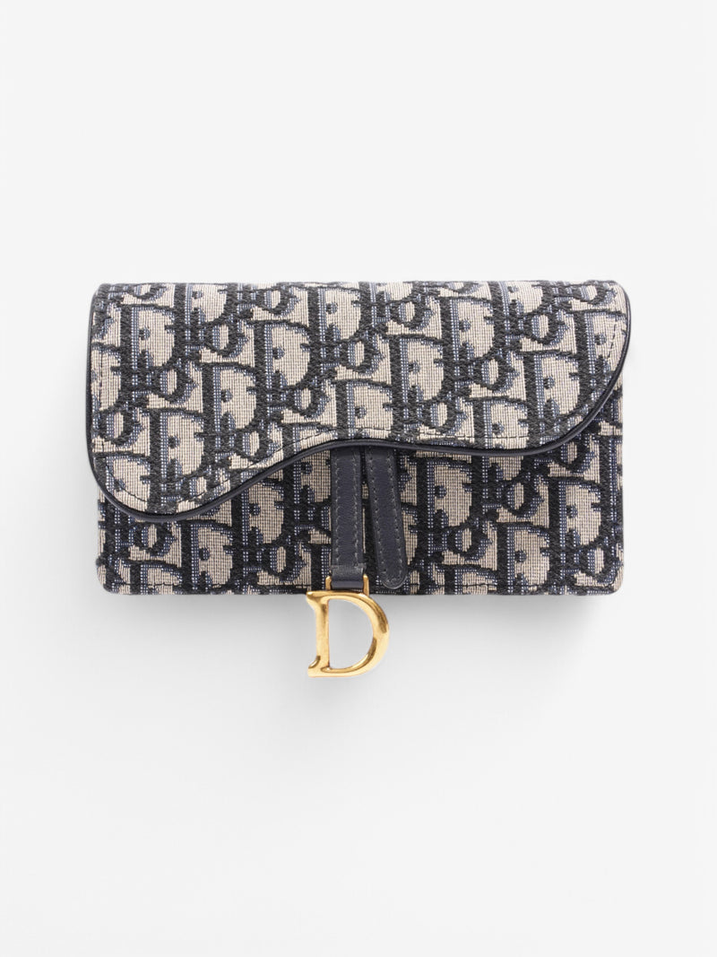  Christian Dior Saddle Belt Pouch Oblique Canvas