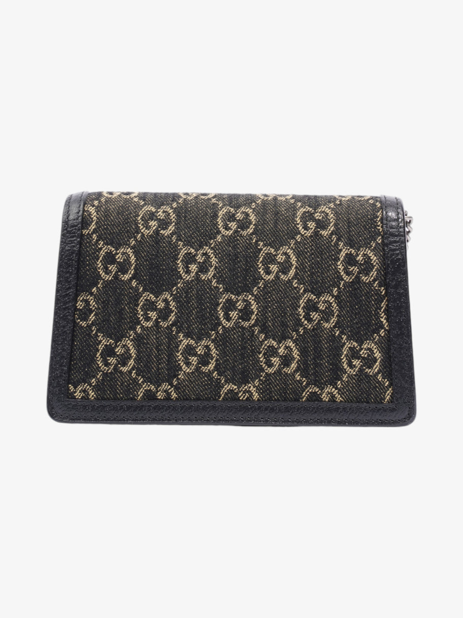 Gucci Dionysus Black / GG Supreme Denim Super Mini Image 4