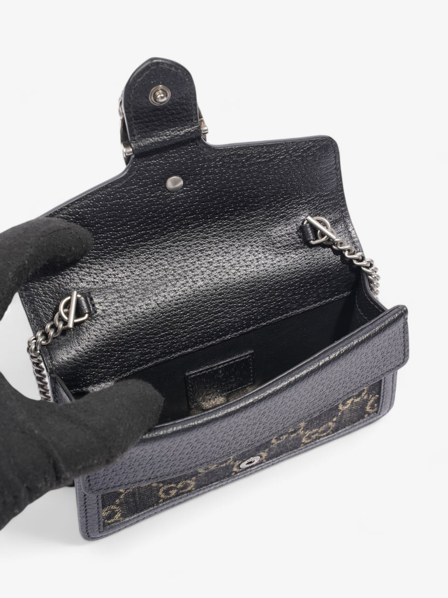 Gucci Dionysus Black / GG Supreme Denim Super Mini Image 7