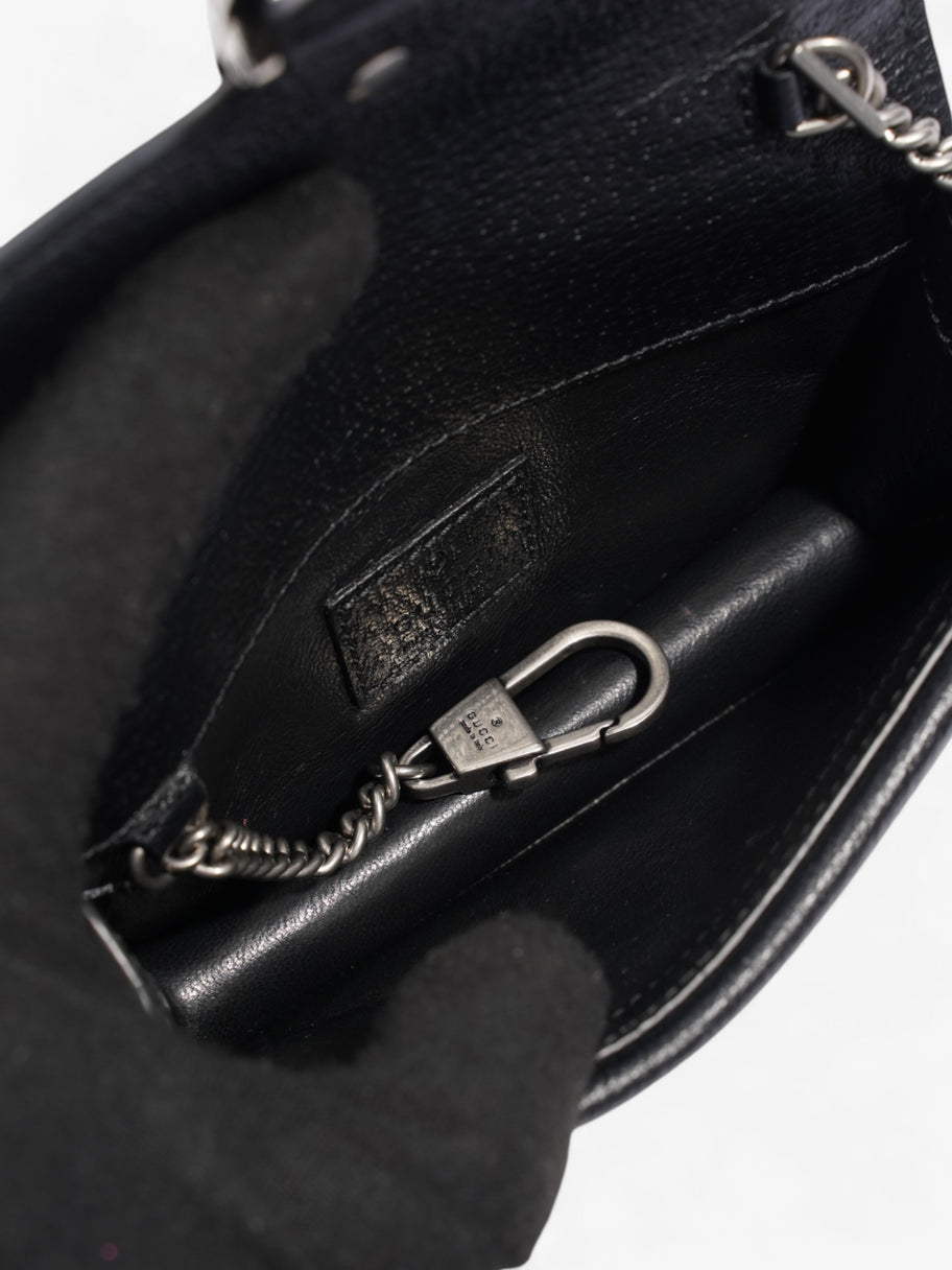 Gucci Dionysus Black / GG Supreme Denim Super Mini Image 8