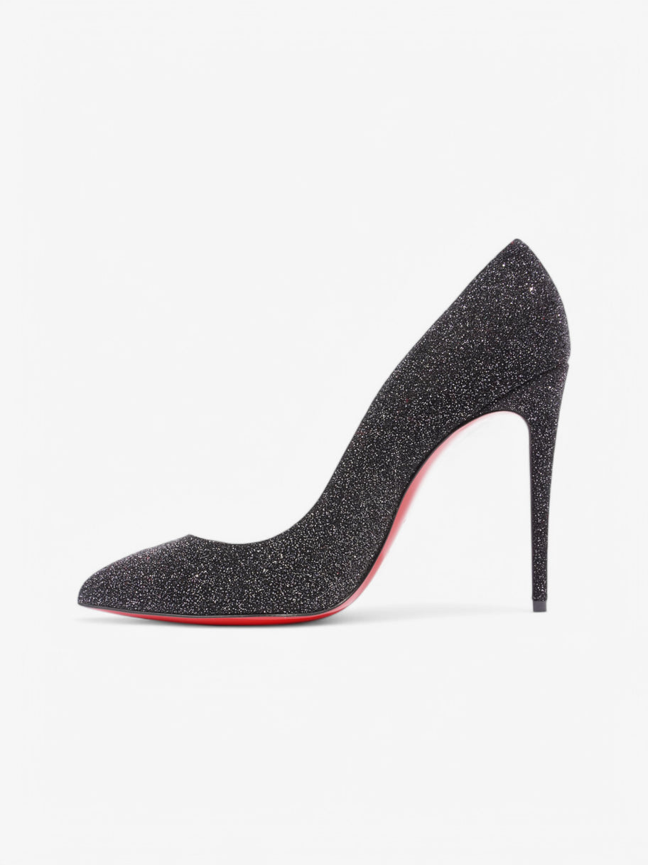 Christian Louboutin Pigalle 100 Black Glitter EU 39.5 UK 6.5 Image 3