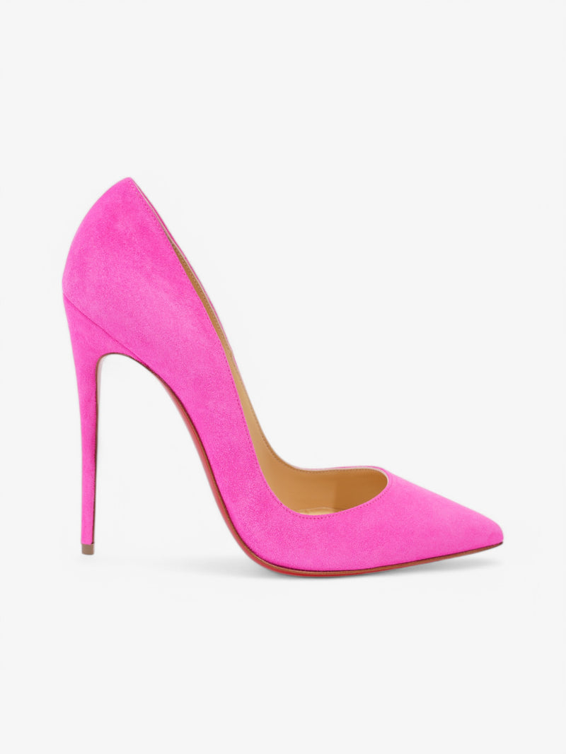  Christian Louboutin So Kate  120 Pink Suede EU 40.5 UK 7.5