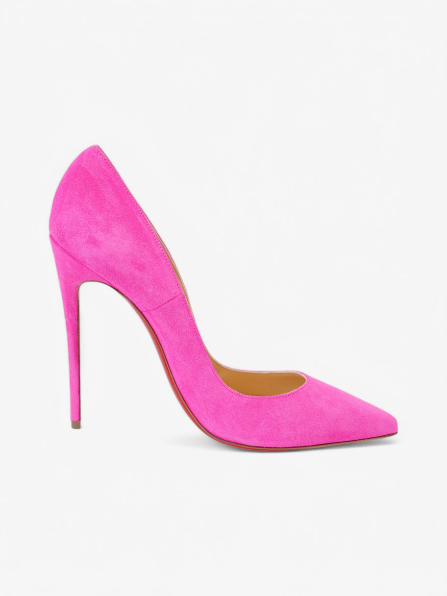 Christian Louboutin So Kate  120 Pink Suede EU 40.5 UK 7.5 Image 4