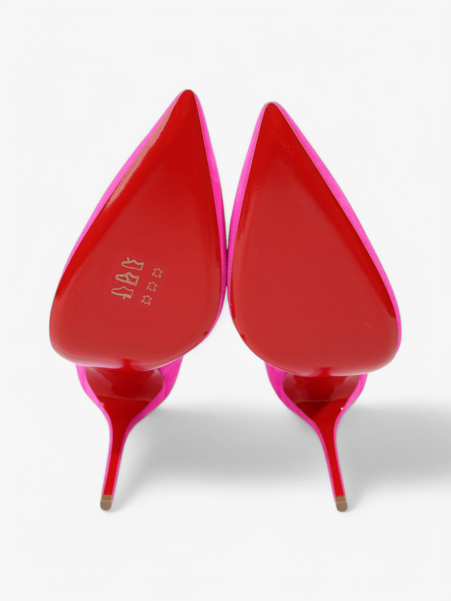 Christian Louboutin So Kate  120 Pink Suede EU 40.5 UK 7.5 Image 7