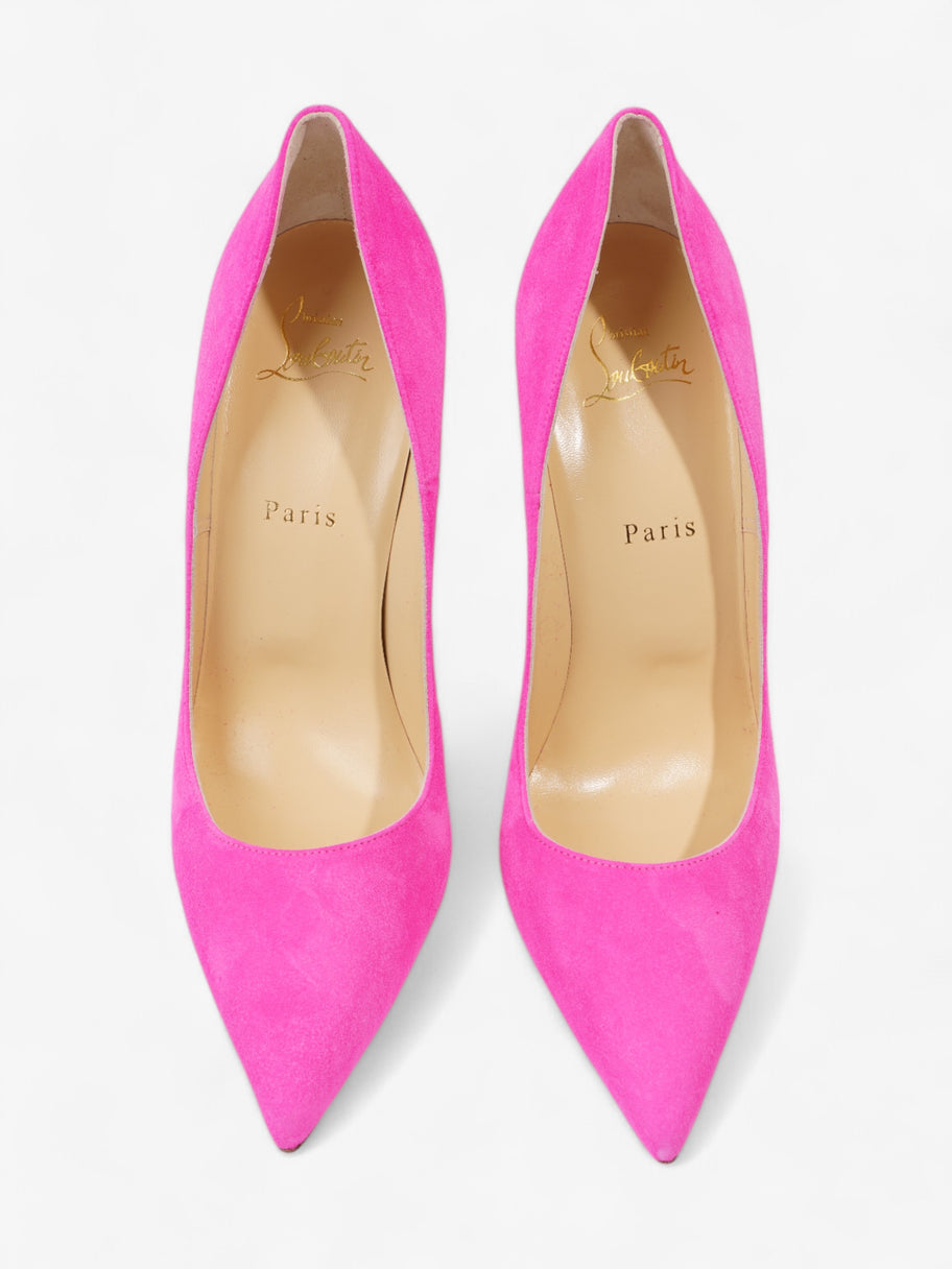 Christian Louboutin So Kate  120 Pink Suede EU 40.5 UK 7.5 Image 8