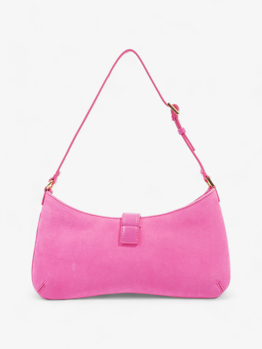 Jacquemus Le Bisou Cadenas Dark Pink Suede Image 4