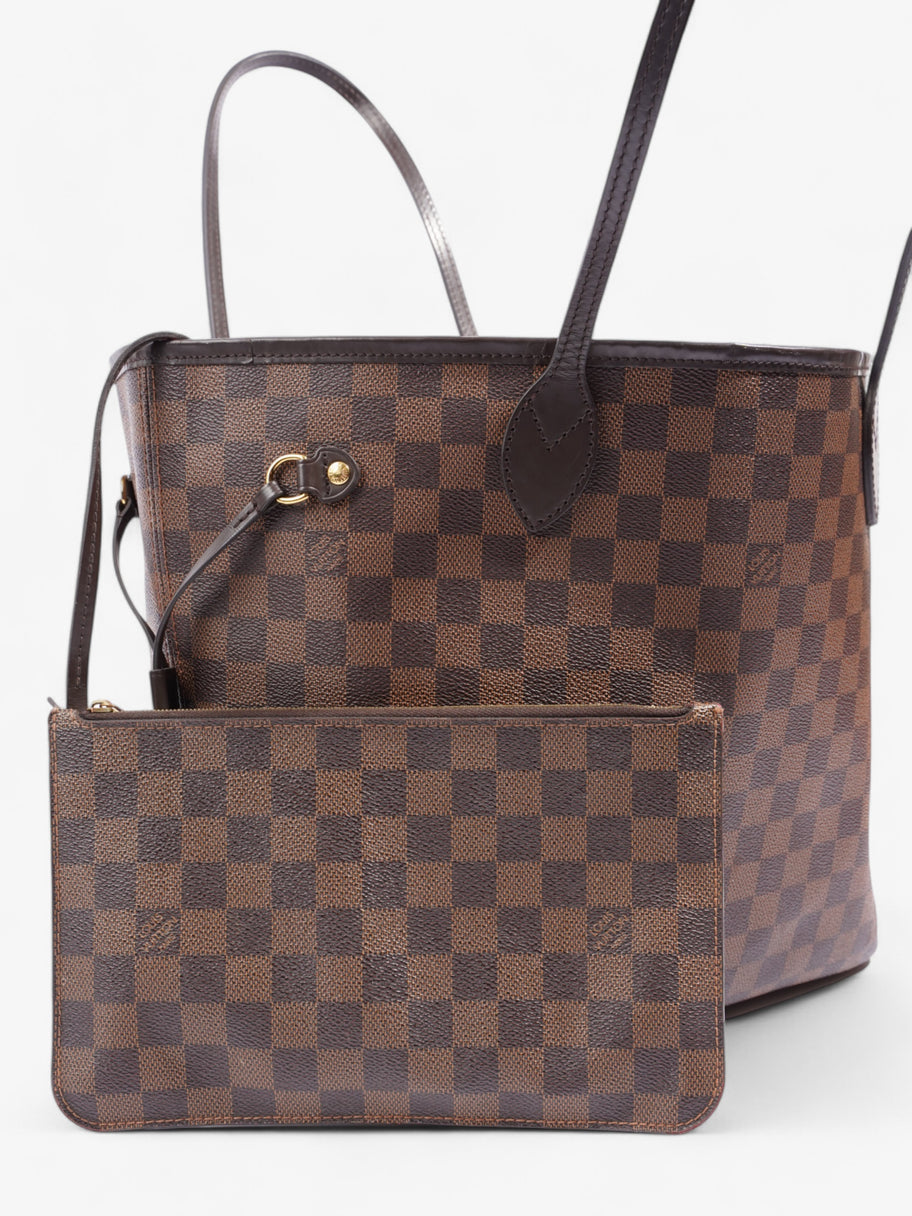 Louis Vuitton Neverfull Damier Ebene Coated Canvas MM Image 9
