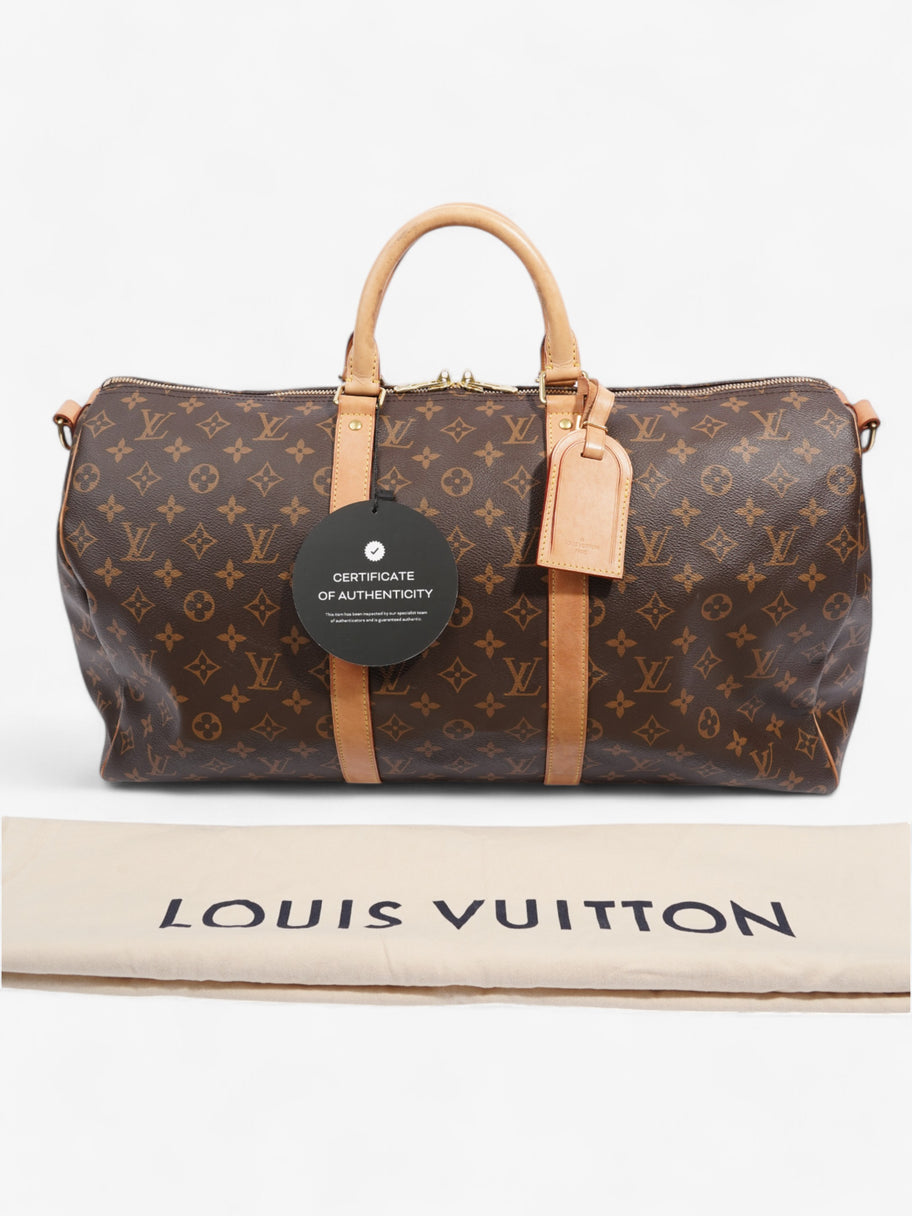 Louis Vuitton Keepall Bandouliere Monogram Coated Canvas 50 Image 13