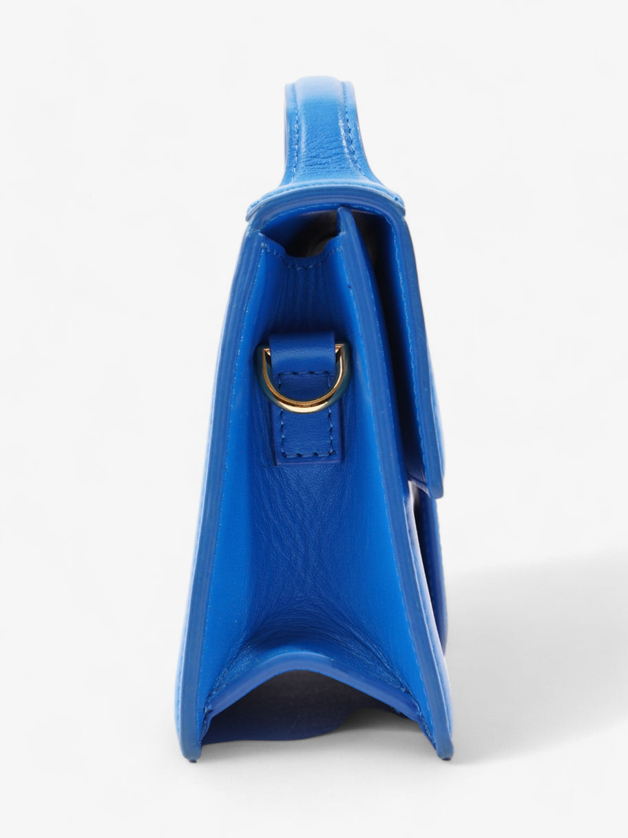 Jacquemus Le Bambino Long Blue Leather Image 5