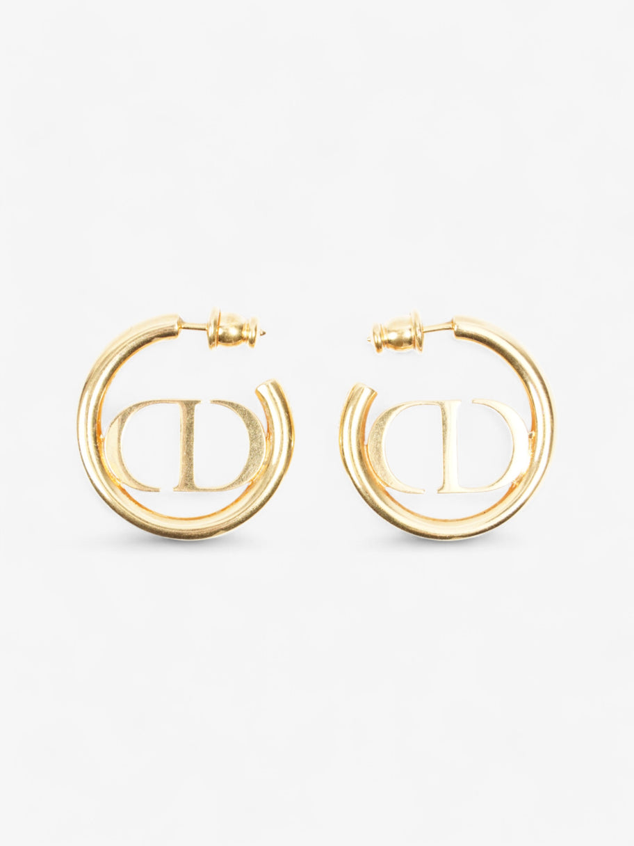 Christian Dior 30 Montaigne Earrings Gold Base Metal Image 2