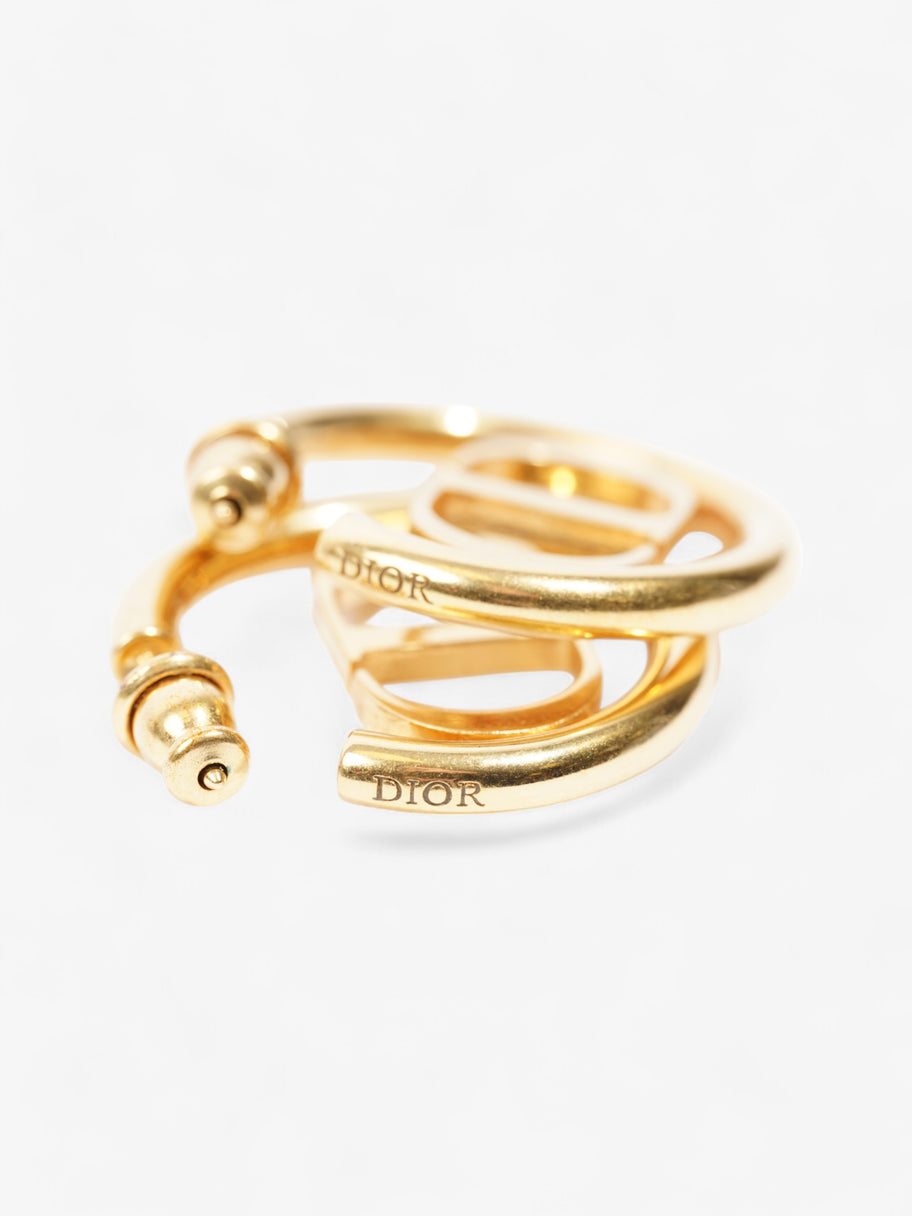 Christian Dior 30 Montaigne Earrings Gold Base Metal Image 4