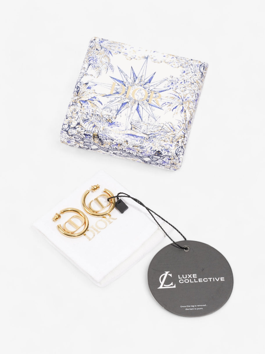 Christian Dior 30 Montaigne Earrings Gold Base Metal Image 5