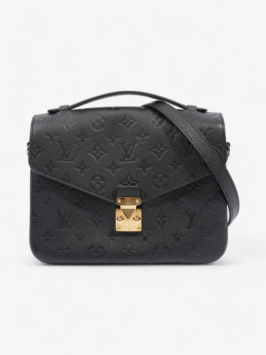 Louis Vuitton Pochette Metis Black Empreinte Leather Image 1