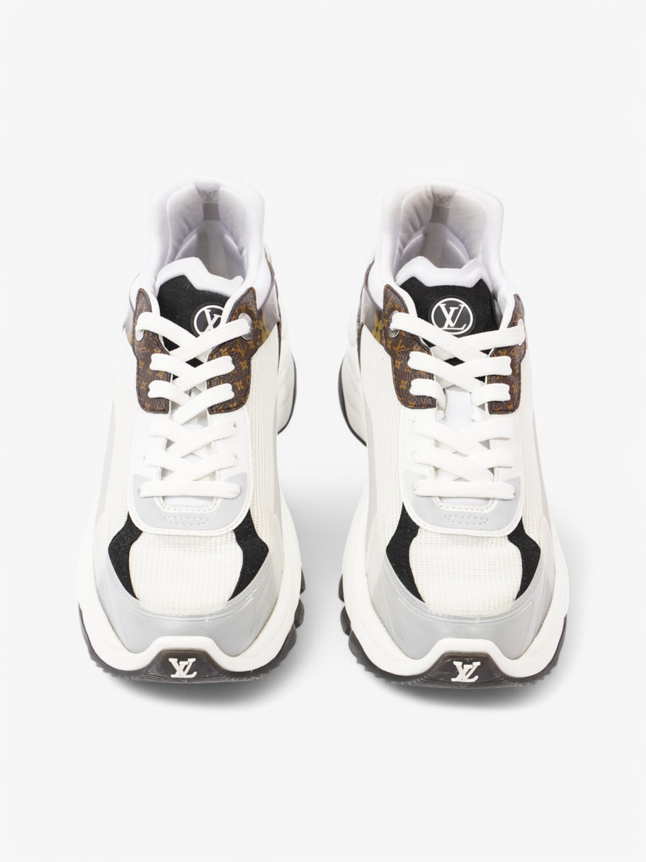 Louis Vuitton Run 55 Sneakers White  / Black / Monogram Mesh EU 38.5 UK 5.5 Image 8