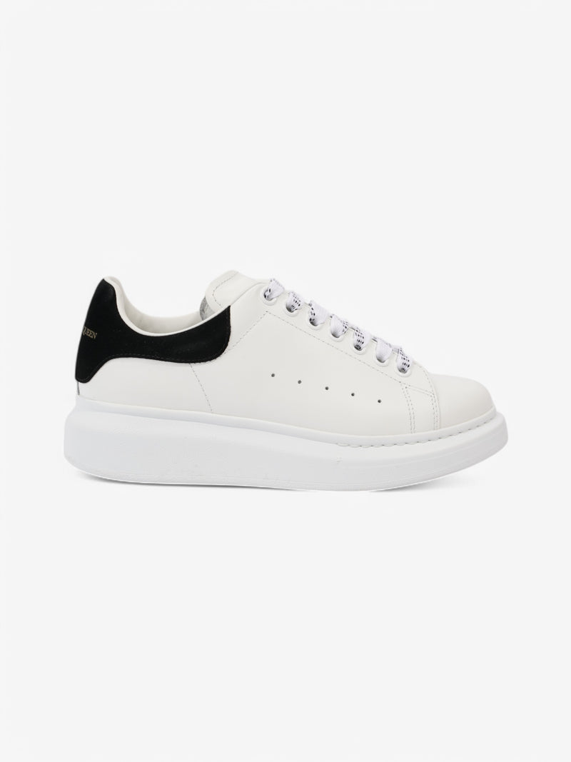  Alexander McQueen Oversized Sneakers White  / Black Tab Leather EU 38 UK 5