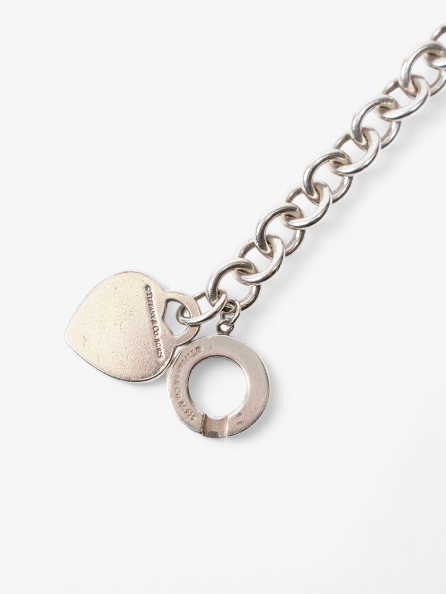 Tiffany and Co Heart Tag Toggle Bracelet Silver Silver Sterling Image 5