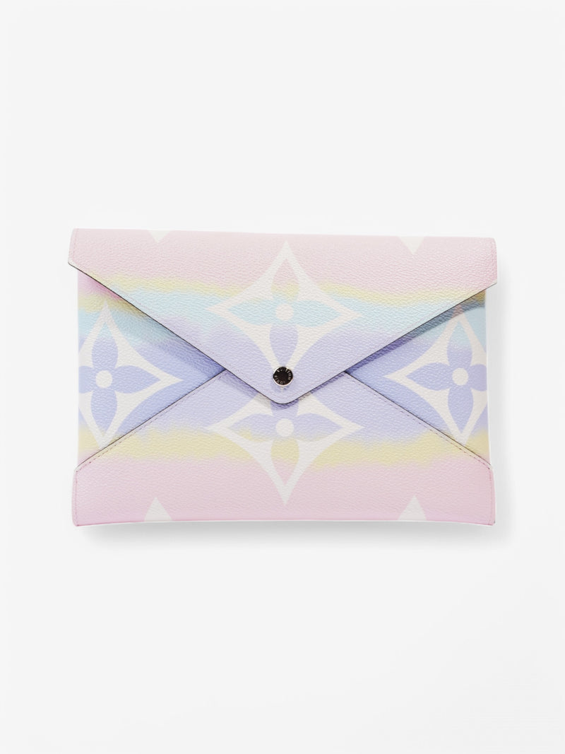  Louis Vuitton Spring In The City Kirigami Pochette  Pastel Multicolour / White Coated Canvas