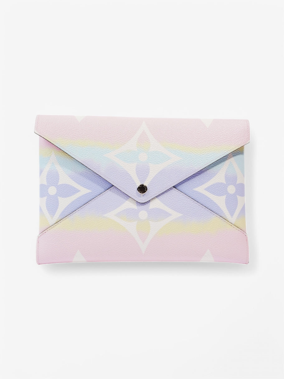 Louis Vuitton Spring In The City Kirigami Pochette  Pastel Multicolour / White Coated Canvas Image 1