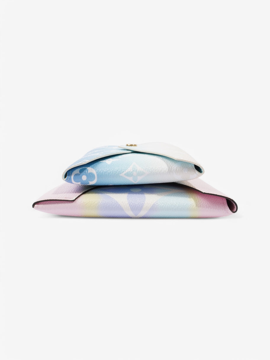 Louis Vuitton Spring In The City Kirigami Pochette  Pastel Multicolour / White Coated Canvas Image 4