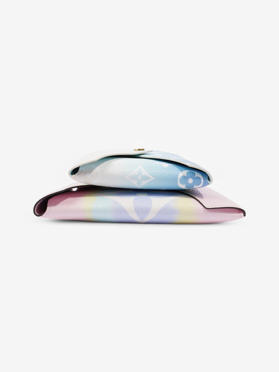 Louis Vuitton Spring In The City Kirigami Pochette  Pastel Multicolour / White Coated Canvas Image 5