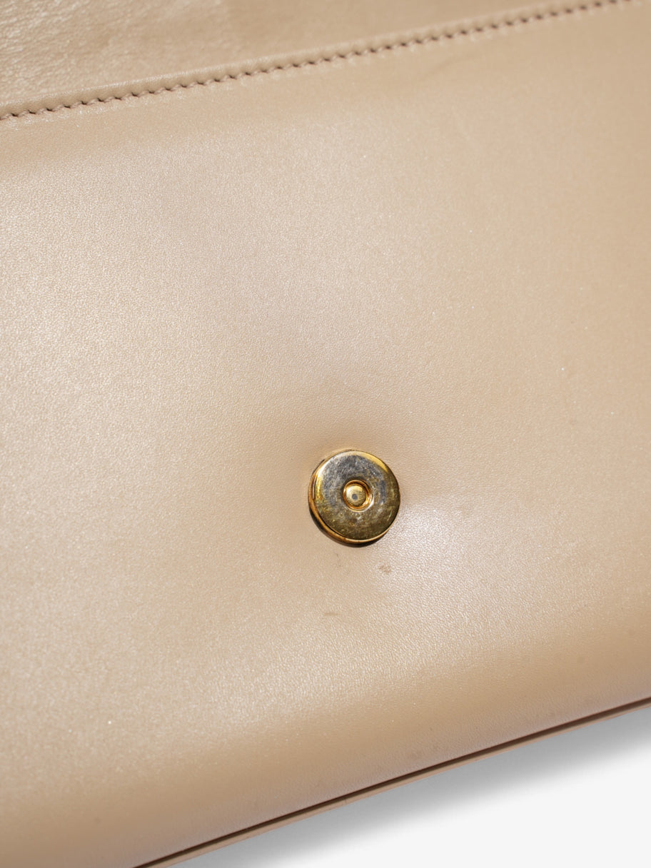 Saint Laurent Kate Monogram Clutch Beige Leather Image 9
