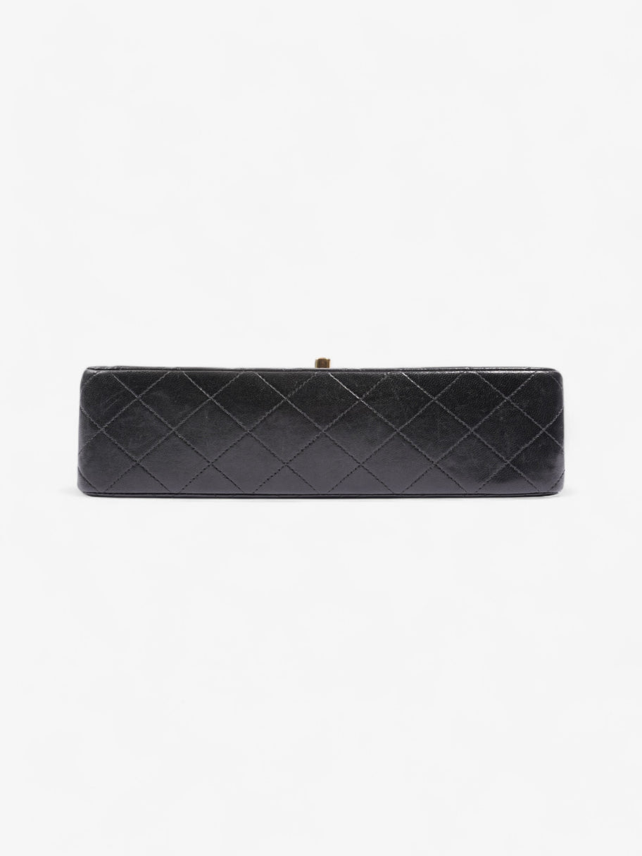Chanel Classic Double Flap Black Lambskin Leather Medium Image 6
