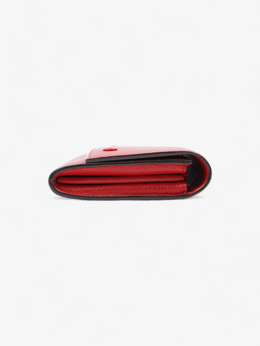 Celine Continental Wallet Red Leather Image 4