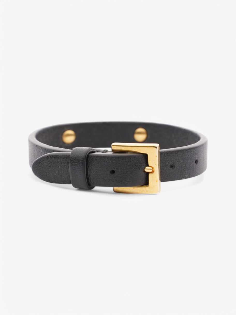 Valentino Bracelet Black Leather Image 2