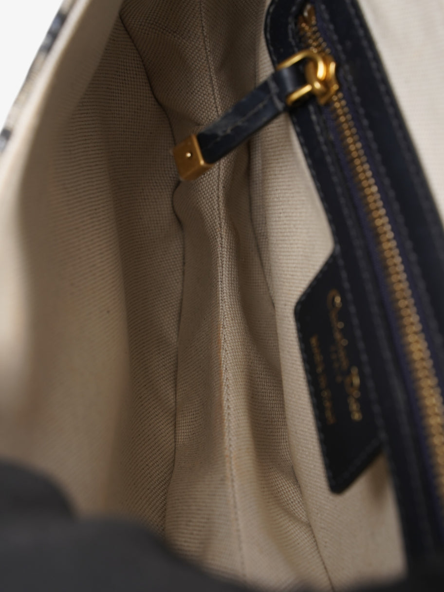 Christian Dior Saddle Bag Oblique Canvas Image 8