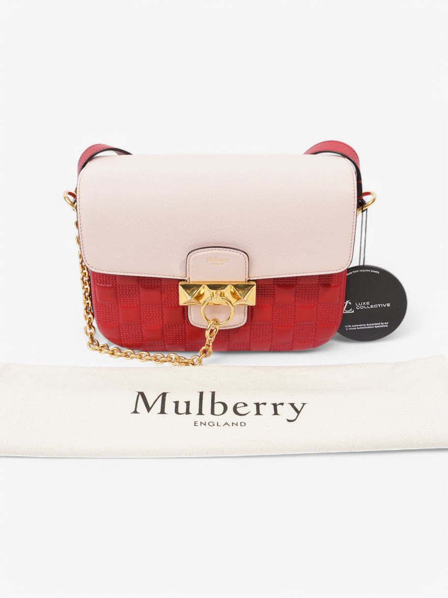 Mulberry Keeley Satchel Pink / Red Leather Image 11