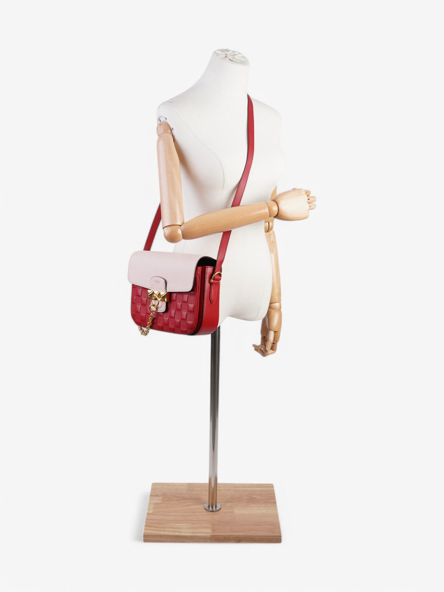 Mulberry Keeley Satchel Pink / Red Leather Image 2