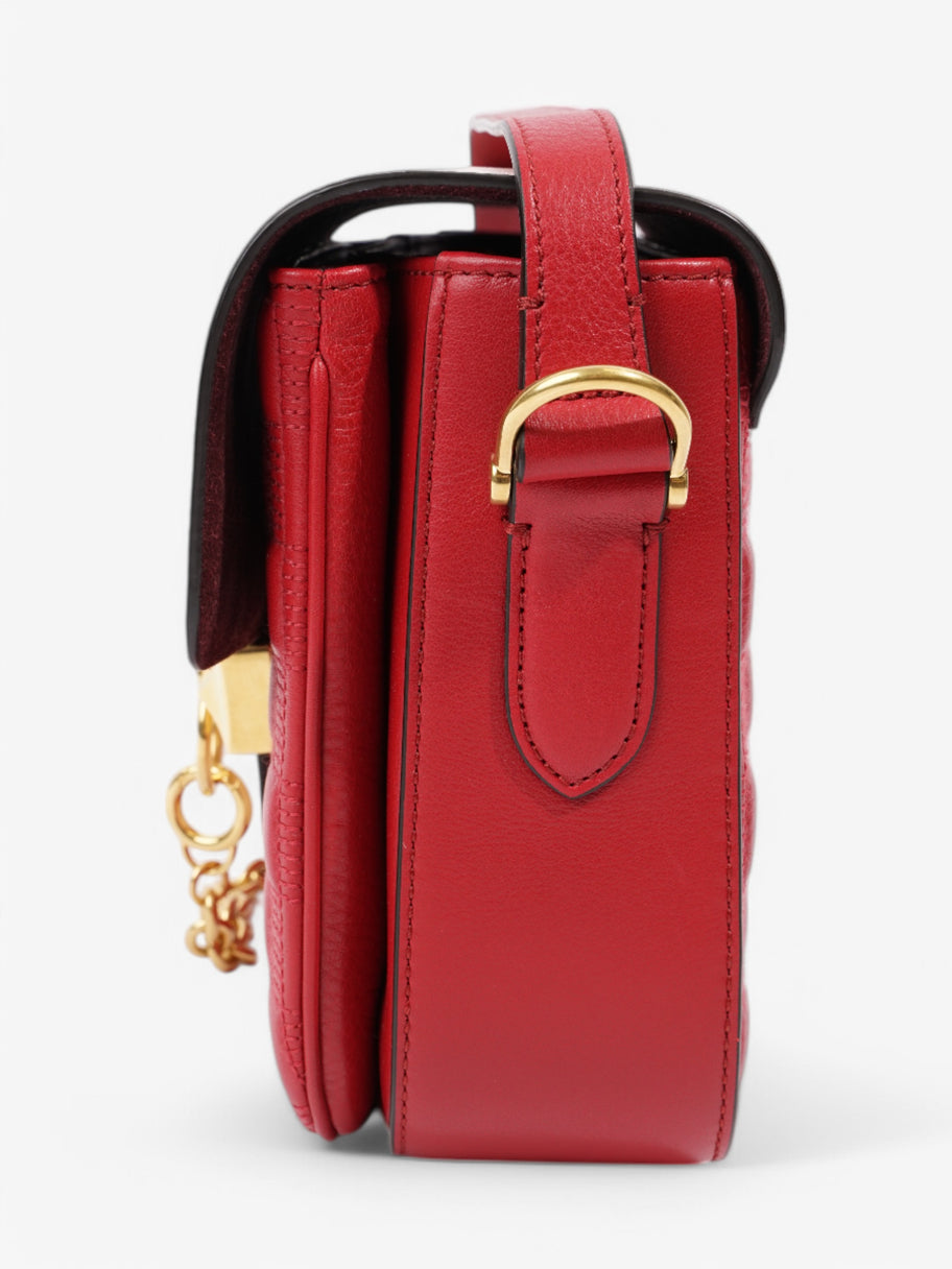 Mulberry Keeley Satchel Pink / Red Leather Image 5