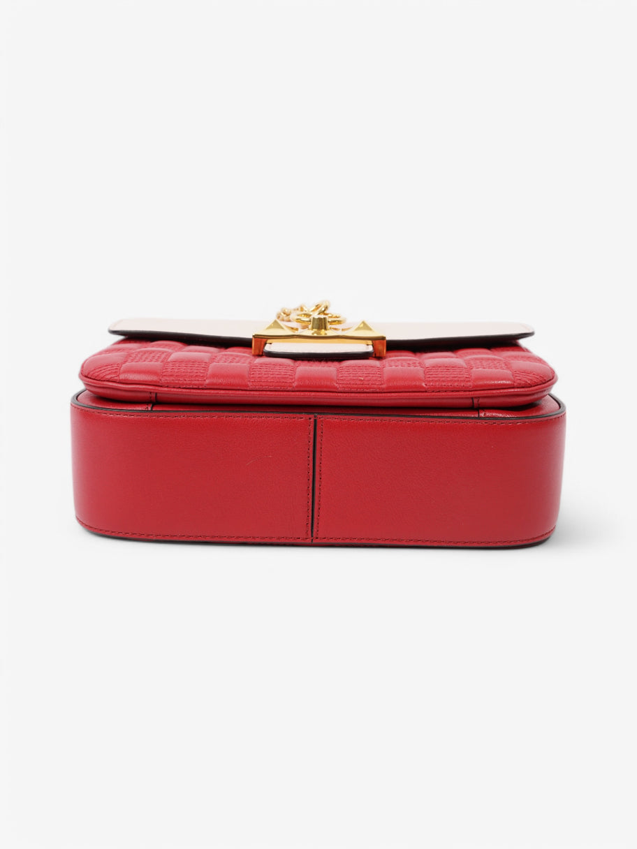 Mulberry Keeley Satchel Pink / Red Leather Image 6