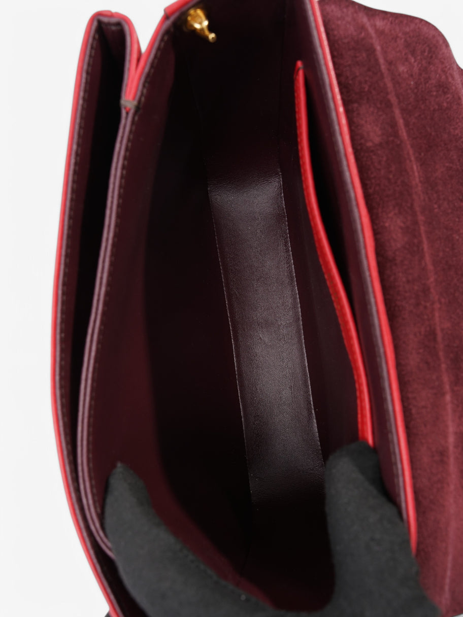 Mulberry Keeley Satchel Pink / Red Leather Image 9