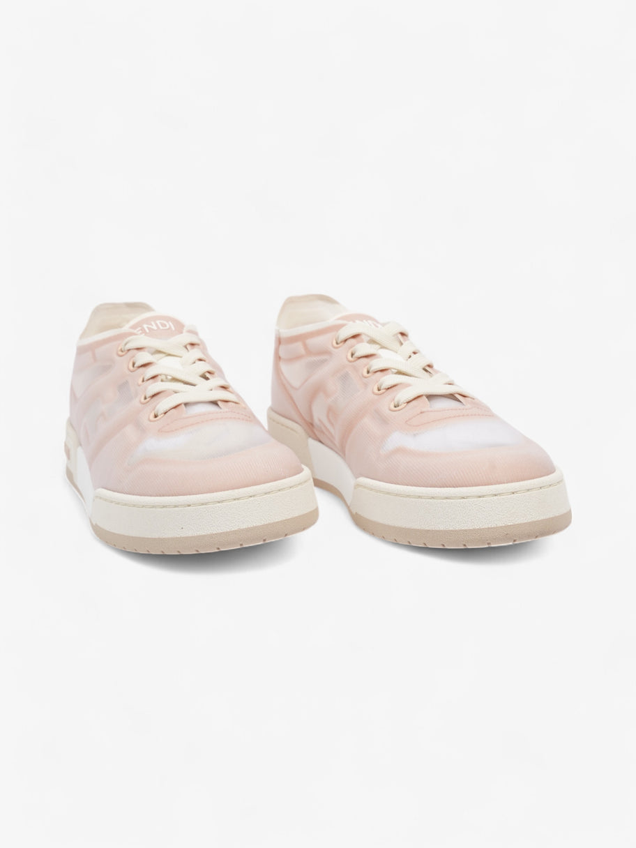 Fendi Match Sneaker  Pink / White Mesh EU 38 UK 5 Image 2