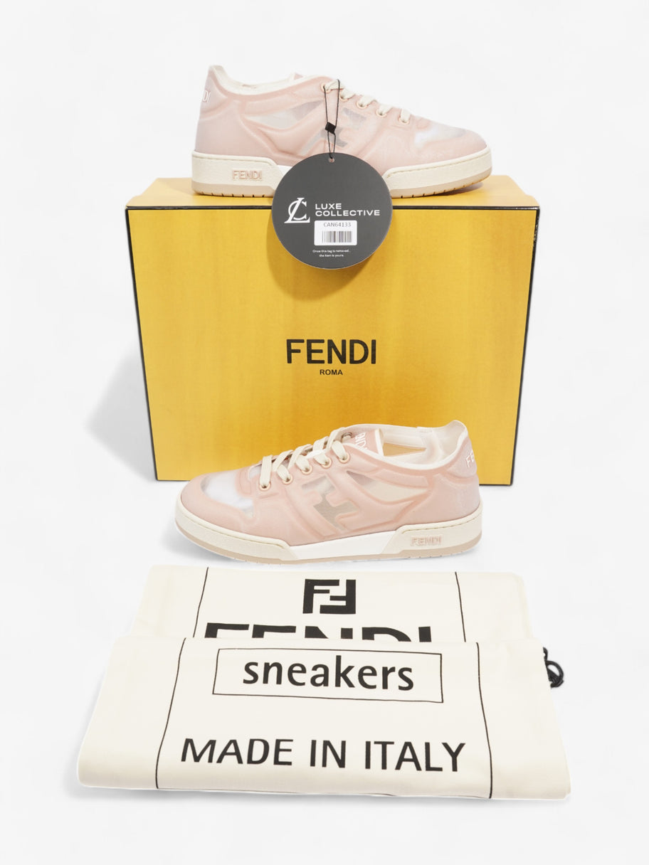 Fendi Match Sneaker  Pink / White Mesh EU 38 UK 5 Image 8